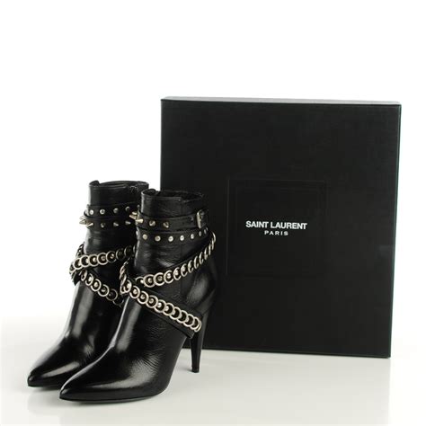 ysl fetish 105 ankle boots|Fetish 105 Multi.